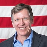 Stephen American Flag close